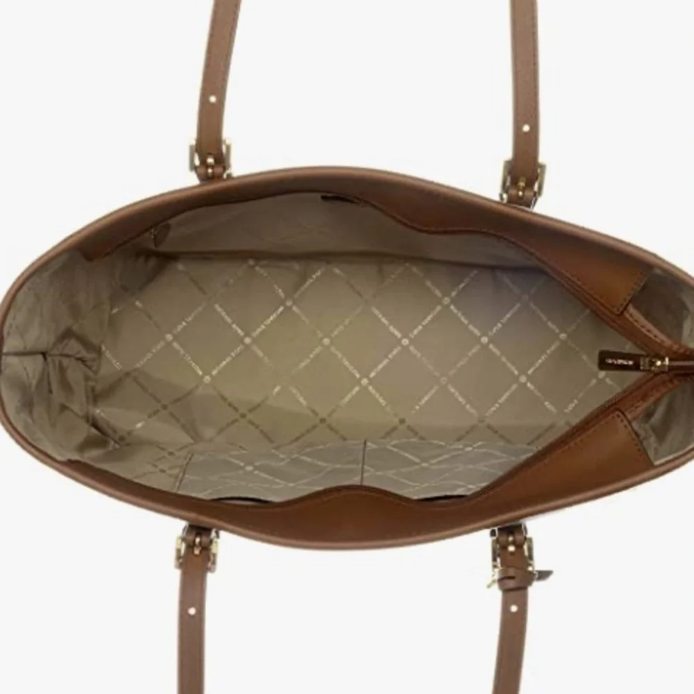 MICHAEL KORS TOP ZIP LARGE TOTE VANILLA COLOR